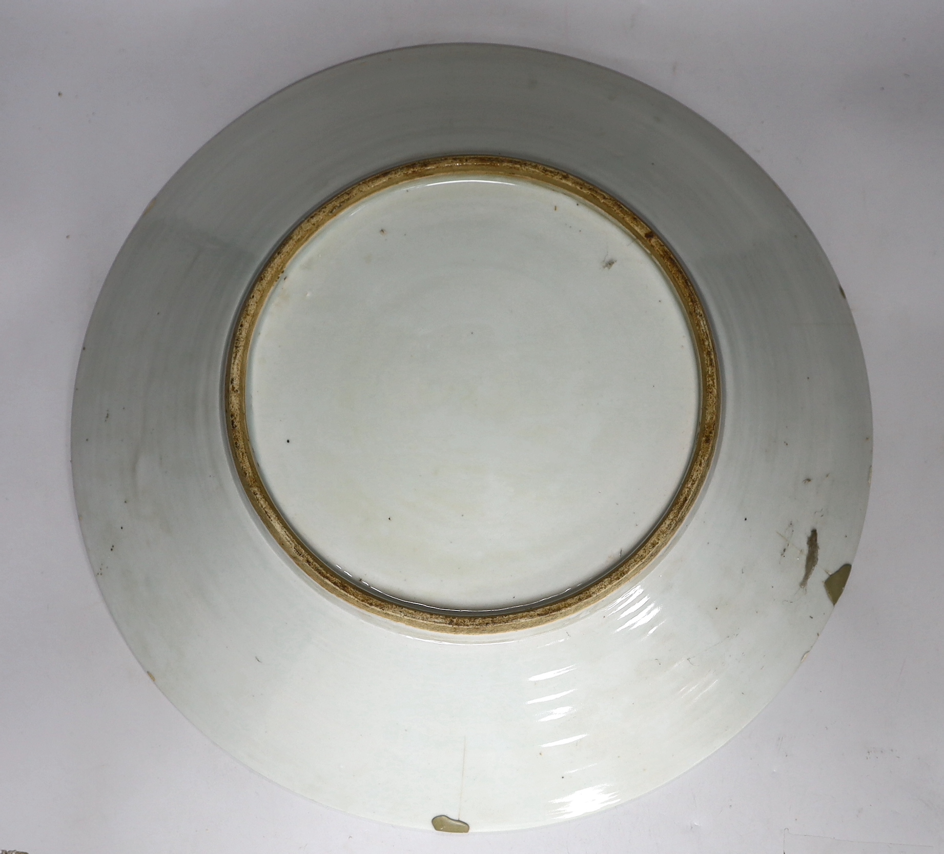 A Chinese famille verte charger, 41cm